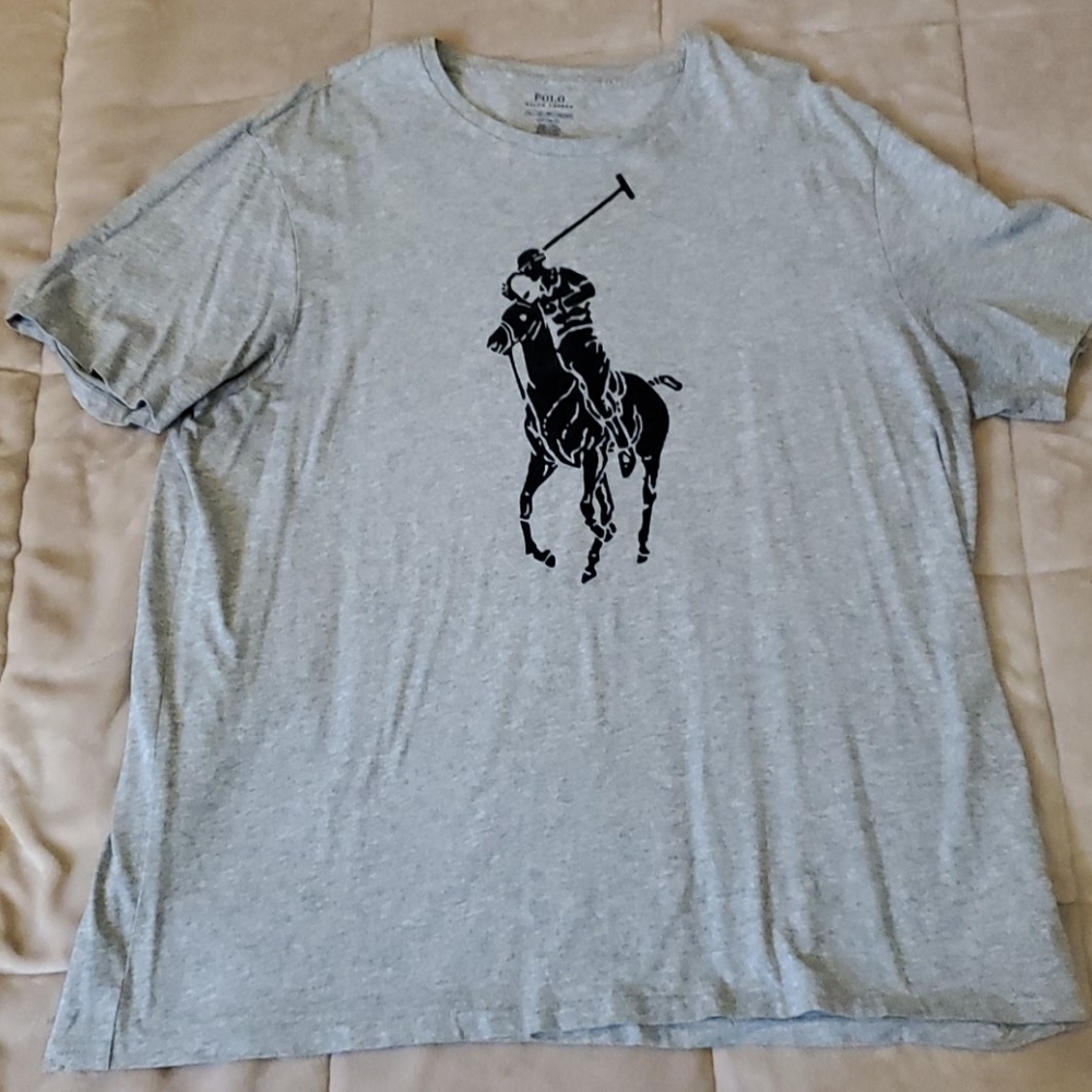 Polo Ralph Lauren large Polo player custom fit t